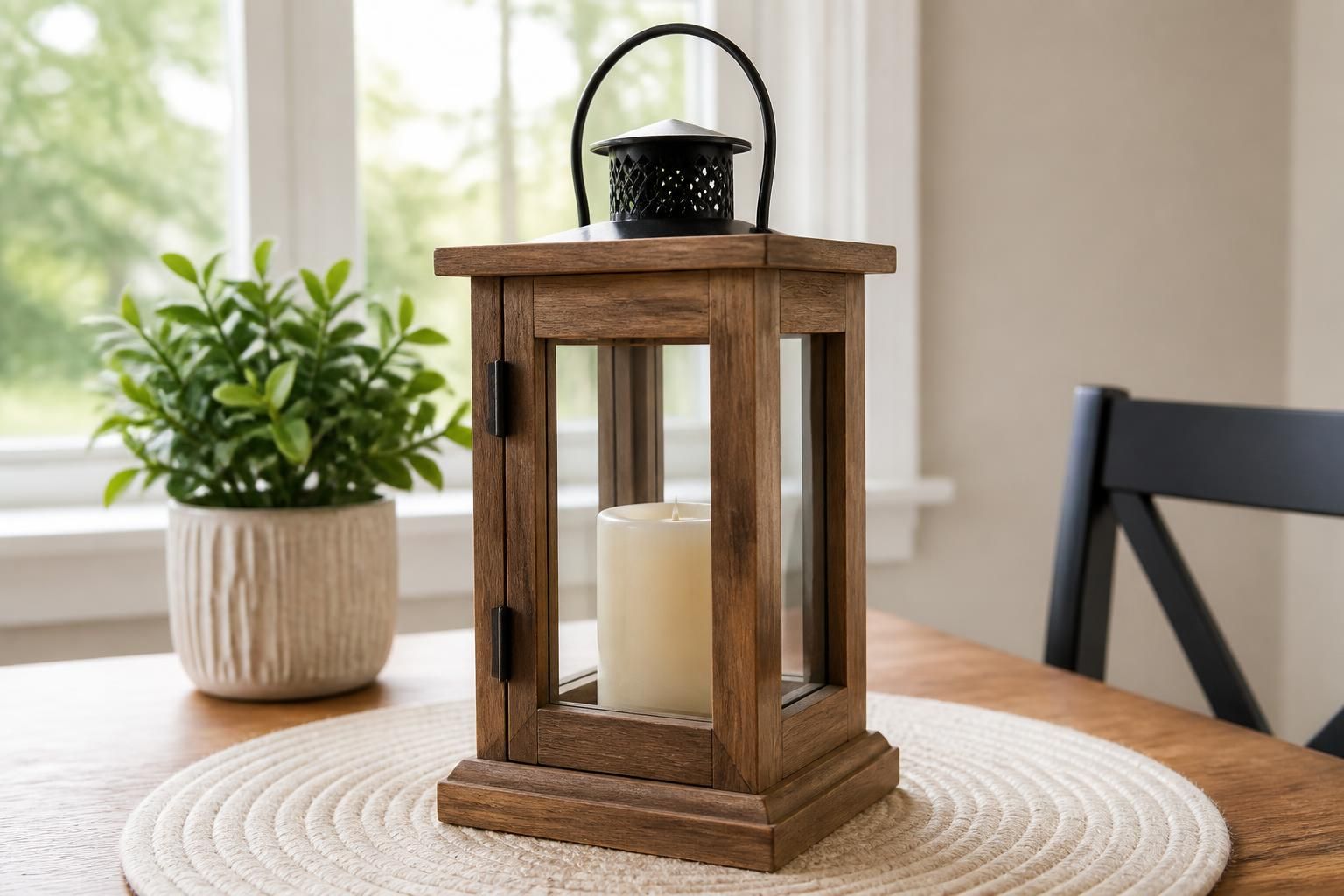 The product is presented as a realistic buyer photo on a light